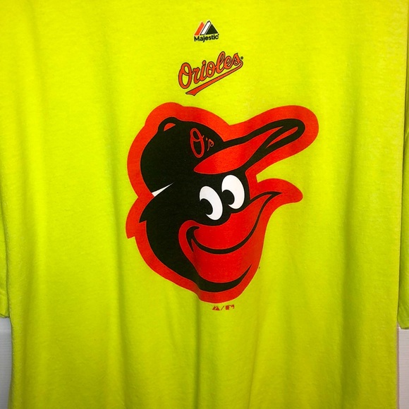 Mens majestic Baltimore Orioles T-shirt XXL - Picture 3 of 4